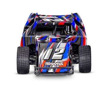 Traxxas Slash Modified 1/10 BL-2S Power System with Clipless Body - Red