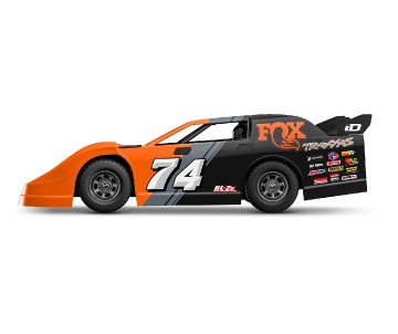 Traxxas Slash Late Model: 1/10-Scale 2WD Racing Truck with TQ™ 2.4GHz radio system - Fox