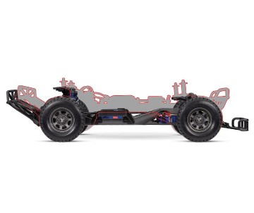 Traxxas Slash Late Model: 1/10-Scale 2WD Racing Truck with TQ™ 2.4GHz radio system - Fox