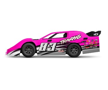 Traxxas Slash Late Model: 1/10-Scale 2WD Racing Truck with TQ™ 2.4GHz radio system - Pink