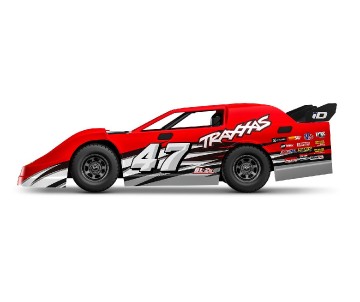 Traxxas Slash Late Model: 1/10-Scale 2WD Racing Truck with TQ™ 2.4GHz radio system - Red