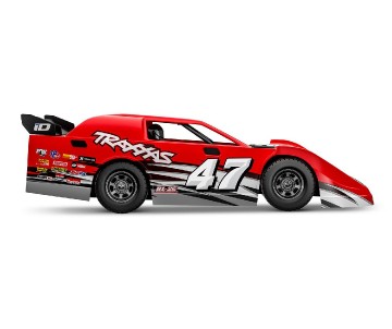 Traxxas Slash Late Model: 1/10-Scale 2WD Racing Truck with TQ™ 2.4GHz radio system - Red