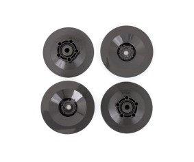 Traxxas Wheel discs (gray) (4)