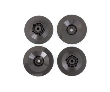 Traxxas Wheel discs (gray) (4)