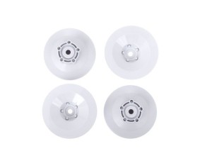 Traxxas Wheel discs (white) (4)