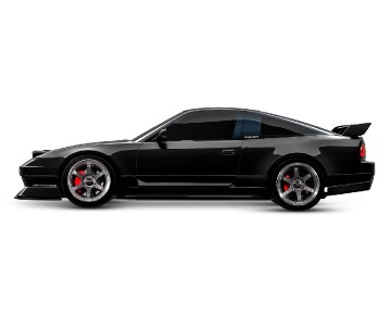 Traxxas 4-Tec® Drift Nissan® 240SX: 1/10 Scale RWD Drift Car with TQi™ Radio System, Traxxas Link™ Wireless Module, & Traxxas Stability Management (TSM)® - Black