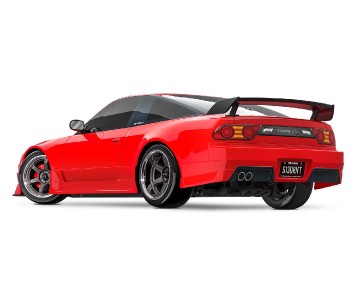 Traxxas 4-Tec® Drift Nissan® 240SX: 1/10 Scale RWD Drift Car with TQi™ Radio System, Traxxas Link™ Wireless Module, & Traxxas Stability Management (TSM)® - Red