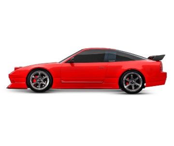 Traxxas 4-Tec® Drift Nissan® 240SX: 1/10 Scale RWD Drift Car with TQi™ Radio System, Traxxas Link™ Wireless Module, & Traxxas Stability Management (TSM)® - Red