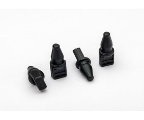 Traxxas Drain plug, transom (4) (fits Disruptor)