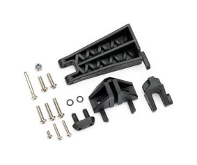 Traxxas Rudder mount/ steering arm/ drive strut mount/ hull water outlet/ mounting hardware