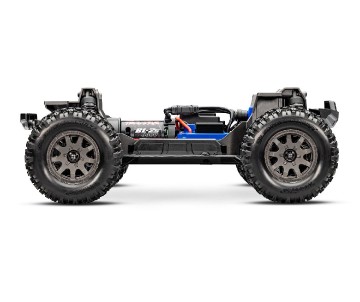 Mini Maxx: Maxx-scale monster truck, fully assembled, Ready-To-Race®, with TQ™ 2.4 GHz radio system, Bl-2s™ Brushless Power System, and clipless® painted body. Includes 2-cell LiPo battery and 2-amp USB-C charger - Blue Mini Maxx: Maxx-scale monster truck, fully assembled, Ready-To-Race®, with TQ™ 2.4 GHz radio system, Bl-2s™ Brushless Power System, and clipless® painted body. Includes 2-cell LiPo battery and 2-amp USB-C charger - Blue