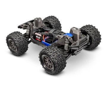 Mini Maxx: Maxx-scale monster truck, fully assembled, Ready-To-Race®, with TQ™ 2.4 GHz radio system, Bl-2s™ Brushless Power System, and clipless® painted body. Includes 2-cell LiPo battery and 2-amp USB-C charger - Orange