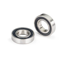 Traxxas Ball bearings, black rubber sealed (7x14x3.5mm) (2)