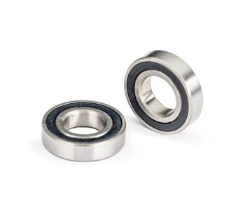 Traxxas Ball bearings, black rubber sealed (7x14x3.5mm) (2)