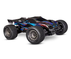 Traxxas Mini XRT: 4WD Brushless Electric Monster Truck with TQi™ Traxxas Link™ Enabled 2.4GHz Radio System & Traxxas Stability Management (TSM) - Blue