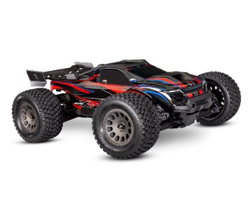 Traxxas Mini XRT: 4WD Brushless Electric Monster Truck with TQi™ Traxxas Link™ Enabled 2.4GHz Radio System & Traxxas Stability Management (TSM) - Red