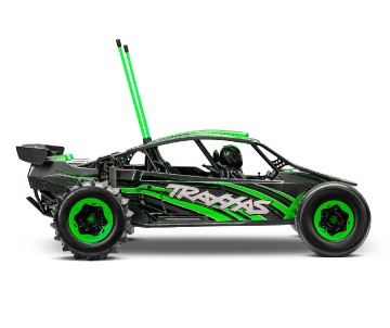 Traxxas Funco Pro Scale Sand Car: Brushless Electric 2WD Sand Car with TQi Traxxas Link Enabled 2.4GHz Radio System & Traxxas Stability Management (TSM) - Green INCLUDING TRA10947