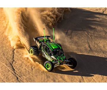 Traxxas Funco Pro Scale Sand Car: Brushless Electric 2WD Sand Car with TQi Traxxas Link Enabled 2.4GHz Radio System & Traxxas Stability Management (TSM) - Green