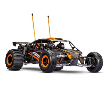 Traxxas Funco Pro Scale Sand Car: Brushless Electric 2WD Sand Car with TQi Traxxas Link Enabled 2.4GHz Radio System & Traxxas Stability Management (TSM) - Orange