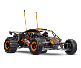Traxxas Funco Pro Scale Sand Car: Brushless Electric 2WD Sand Car with TQi Traxxas Link Enabled 2.4GHz Radio System & Traxxas Stability Management (TSM) - Orange INCLUDING TRA10947