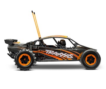 Traxxas Funco Pro Scale Sand Car: Brushless Electric 2WD Sand Car with TQi Traxxas Link Enabled 2.4GHz Radio System & Traxxas Stability Management (TSM) - Orange
