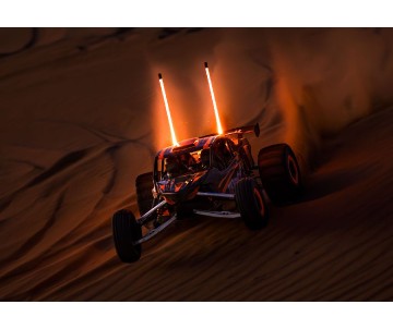 Traxxas Funco Pro Scale Sand Car: Brushless Electric 2WD Sand Car with TQi Traxxas Link Enabled 2.4GHz Radio System & Traxxas Stability Management (TSM) - Orange