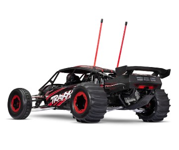 Traxxas Funco Pro Scale Sand Car: Brushless Electric 2WD Sand Car with TQi Traxxas Link Enabled 2.4GHz Radio System & Traxxas Stability Management (TSM) - Red