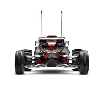Traxxas Funco Pro Scale Sand Car: Brushless Electric 2WD Sand Car with TQi Traxxas Link Enabled 2.4GHz Radio System & Traxxas Stability Management (TSM) - Red