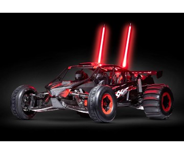 Traxxas Funco Pro Scale Sand Car: Brushless Electric 2WD Sand Car with TQi Traxxas Link Enabled 2.4GHz Radio System & Traxxas Stability Management (TSM) - Red