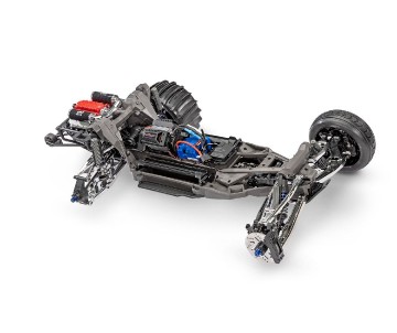 Traxxas Funco Pro Scale Sand Car: Brushless Electric 2WD Sand Car with TQi Traxxas Link Enabled 2.4GHz Radio System & Traxxas Stability Management (TSM) - Red