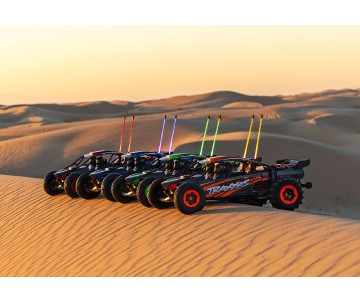 Traxxas Funco Pro Scale Sand Car: Brushless Electric 2WD Sand Car with TQi Traxxas Link Enabled 2.4GHz Radio System & Traxxas Stability Management (TSM) - Red