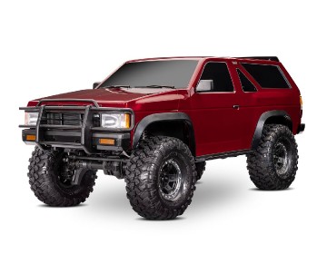 TRX-4 Scale and Trail™ crawler with Nissan® Pathfinder® Body: 1/10 scale 4X4 trail truck, fully-assembled, waterproof electronics, Ready-To-Drive®, with TQi™ 2.4 GHz 4-channel radio system, XL-5™ HV speed control, high/low transmission, remote locking dif