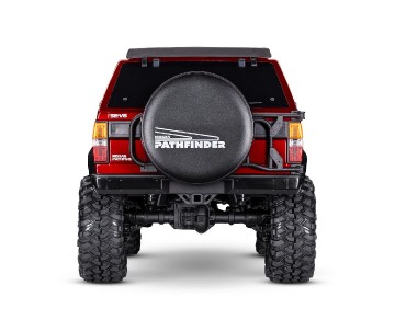 TRX-4 Scale and Trail™ crawler with Nissan® Pathfinder® Body: 1/10 scale 4X4 trail truck, fully-assembled, waterproof electronics, Ready-To-Drive®, with TQi™ 2.4 GHz 4-channel radio system, XL-5™ HV speed control, high/low transmission, remote locking dif