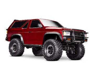 TRX-4 Scale and Trail™ crawler with Nissan® Pathfinder® Body: 1/10 scale 4X4 trail truck, fully-assembled, waterproof electronics, Ready-To-Drive®, with TQi™ 2.4 GHz 4-channel radio system, XL-5™ HV speed control, high/low transmission, remote locking dif