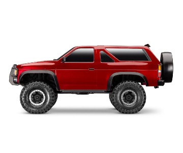 TRX-4 Scale and Trail™ crawler with Nissan® Pathfinder® Body: 1/10 scale 4X4 trail truck, fully-assembled, waterproof electronics, Ready-To-Drive®, with TQi™ 2.4 GHz 4-channel radio system, XL-5™ HV speed control, high/low transmission, remote locking dif