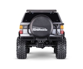 TRX-4 Scale and Trail™ crawler with Nissan® Pathfinder® Body: 1/10 scale 4X4 trail truck, fully-assembled, waterproof electronics, Ready-To-Drive®, with TQi™ 2.4 GHz 4-channel radio system, XL-5™ HV speed control, high/low transmission, remote locking dif