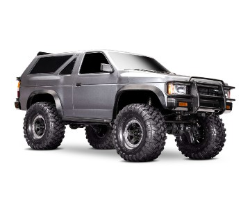 TRX-4 Scale and Trail™ crawler with Nissan® Pathfinder® Body: 1/10 scale 4X4 trail truck, fully-assembled, waterproof electronics, Ready-To-Drive®, with TQi™ 2.4 GHz 4-channel radio system, XL-5™ HV speed control, high/low transmission, remote locking dif