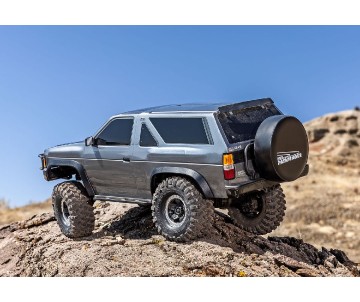 TRX-4 Scale and Trail™ crawler with Nissan® Pathfinder® Body: 1/10 scale 4X4 trail truck, fully-assembled, waterproof electronics, Ready-To-Drive®, with TQi™ 2.4 GHz 4-channel radio system, XL-5™ HV speed control, high/low transmission, remote locking dif