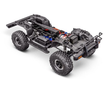 TRX-4 Scale and Trail™ crawler with Nissan® Pathfinder® Body: 1/10 scale 4X4 trail truck, fully-assembled, waterproof electronics, Ready-To-Drive®, with TQi™ 2.4 GHz 4-channel radio system, XL-5™ HV speed control, high/low transmission, remote locking dif