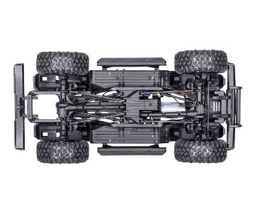 TRX-4 Scale and Trail™ crawler with Nissan® Pathfinder® Body: 1/10 scale 4X4 trail truck, fully-assembled, waterproof electronics, Ready-To-Drive®, with TQi™ 2.4 GHz 4-channel radio system, XL-5™ HV speed control, high/low transmission, remote locking dif