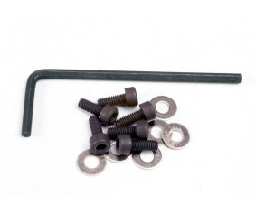 Traxxas 3x8mm Cap Head Screw w/Wrench & Washers (6)