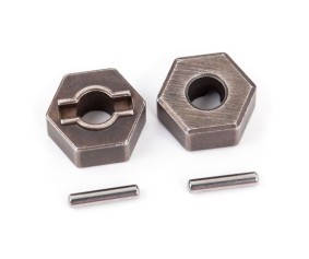 Traxxas Wheel Hubs, 12Mm Hex (Steel) (2)/ Axle Pins (2)