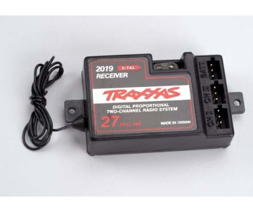 Traxxas 27mhz 2-Channel AM Receiver (No Bec)