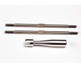 Traxxas Turnbuckles, Titanium, 94mm (2 & Wrench) (T-Maxx)