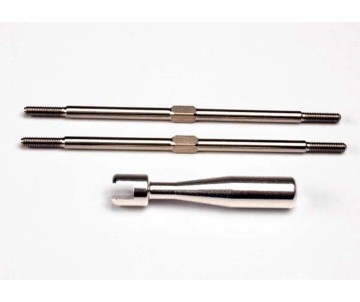 Traxxas Turnbuckles, Titanium, 94mm (2 & Wrench) (T-Maxx)