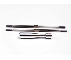 Traxxas Turnbuckles, Titanium, 105mm (2)(T-Maxx)