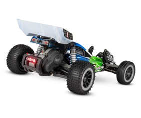 Traxxas Bandit 1/10 RTR Buggy Green with LED Light Kit