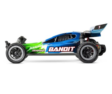 Traxxas Bandit 1/10 RTR Buggy Green with LED Light Kit