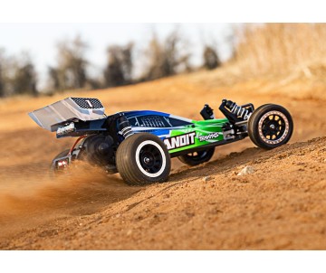 Traxxas Bandit 1/10 RTR Buggy Green with LED Light Kit