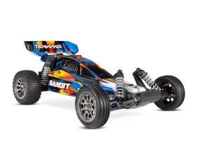 Traxxas Bandit VXL Brushless 1/10 RTR 2WD Buggy - Blue with Pro Series Magnum 272 Transmission, No Battery/Charger